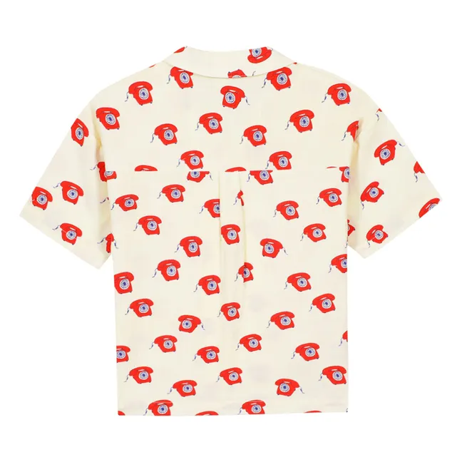 Chemise Las Vegas Téléphones | Rouge