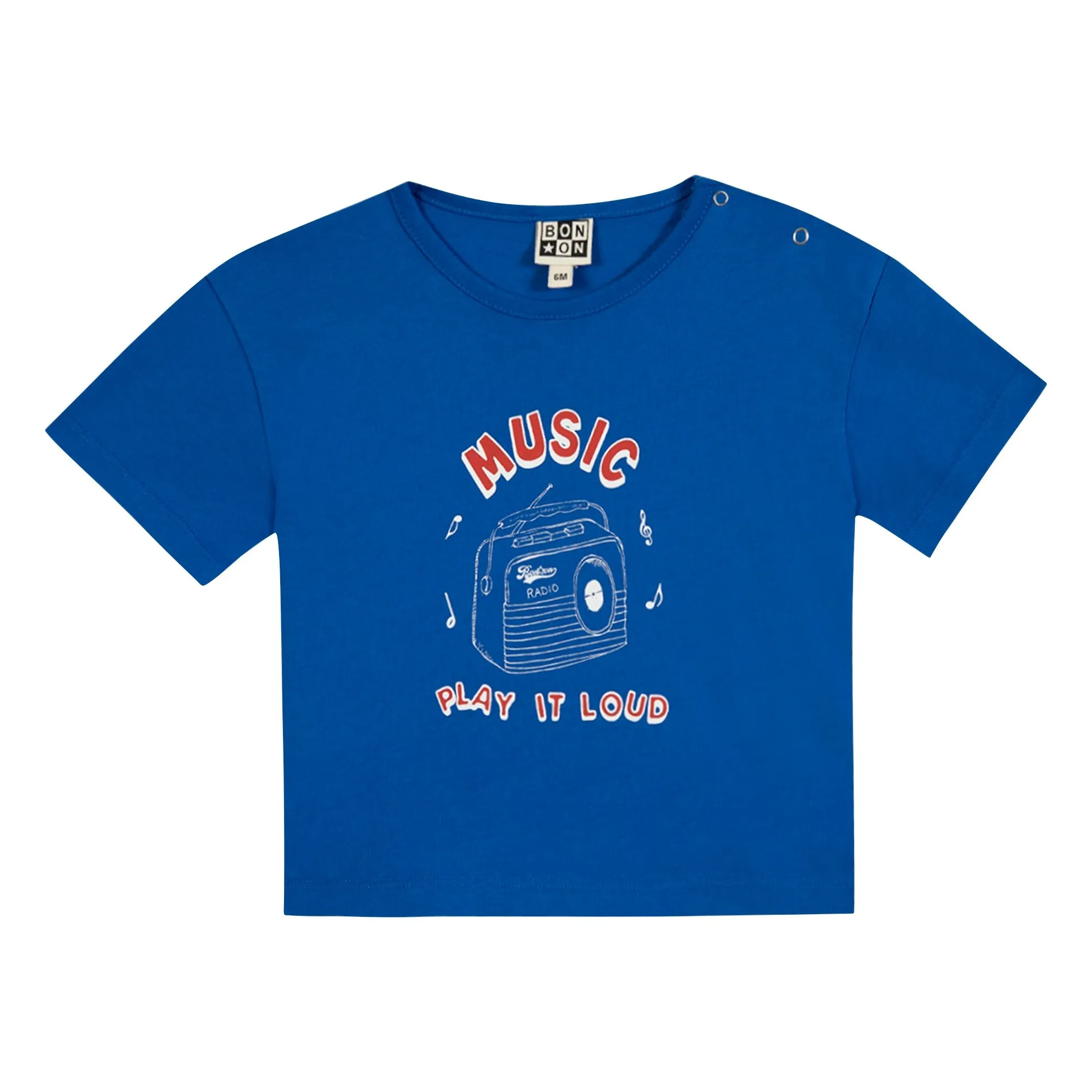 Bonton Royal Blue Livo Music T-Shirt