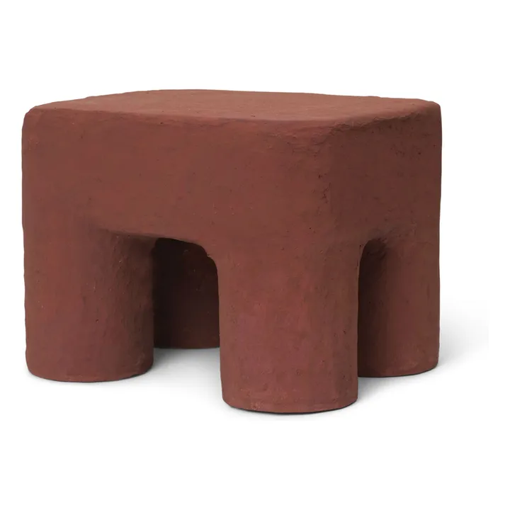 Tabouret Podo | Rouge Brun- Image produit n°2
