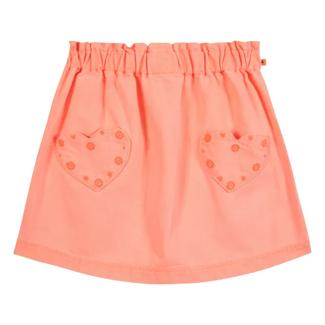 Douchka Falda con Bolsillos Bordados | Coral