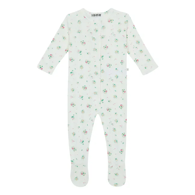Pyjamas Pointelle Nuite Bouquets | White