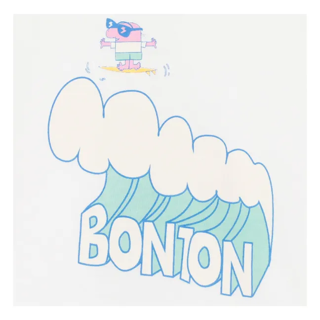 T-shirt Tuba Wave | Ecru