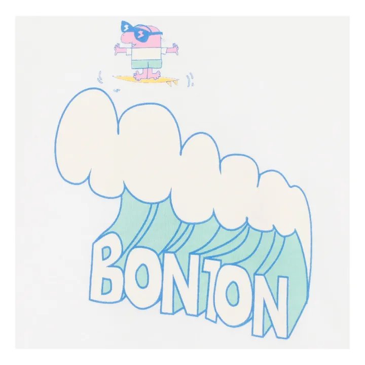 T-shirt Tuba Wave | Ecru- Image produit n°3