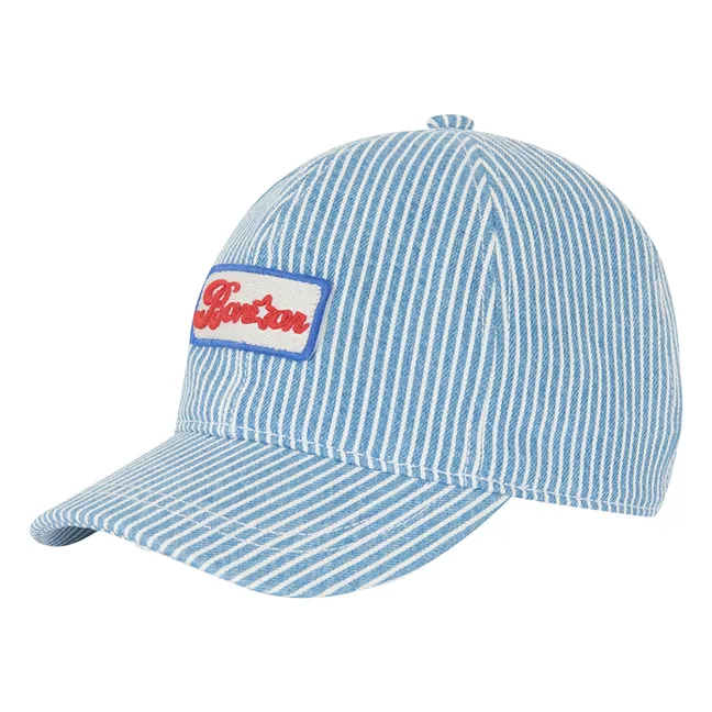 Mi gorra a rayas | Azul