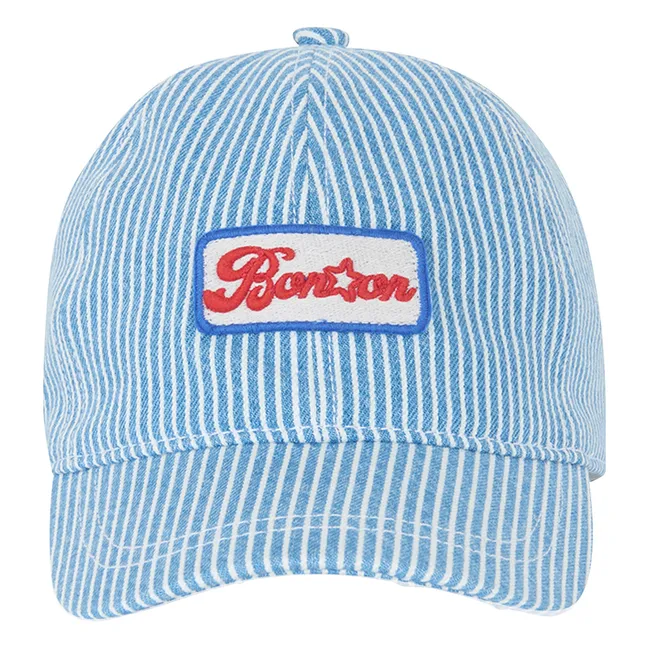 Mi gorra a rayas | Azul