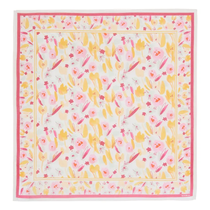Foulard Fouljo Fleuri | Parme- Image produit n°2