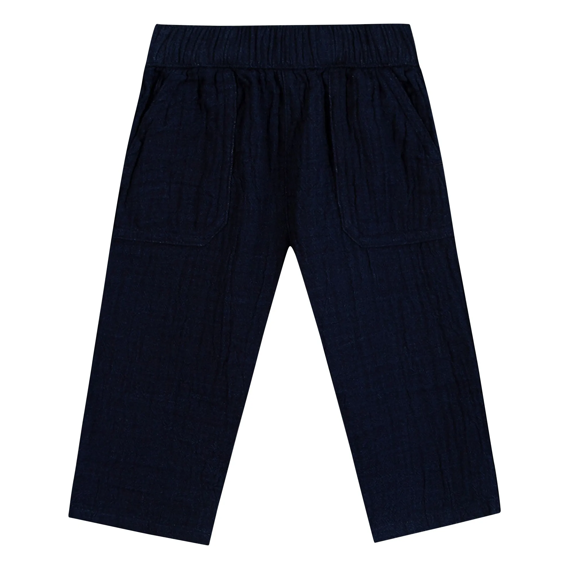 Bonton Midnight Blue Batcha Baby Cotton Gauze Pants