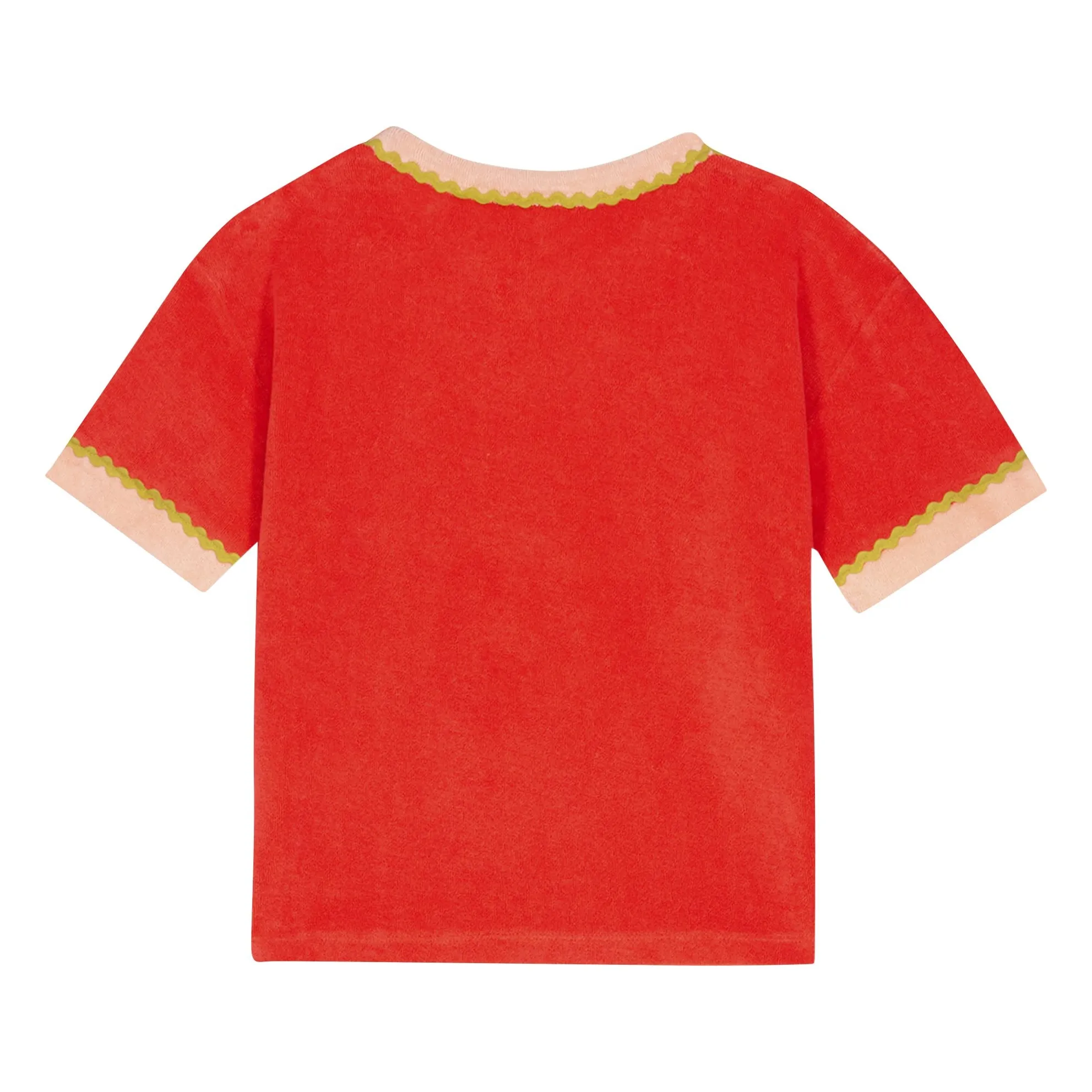 T-shirt Livia Eponge | Rouge- Image produit n°4