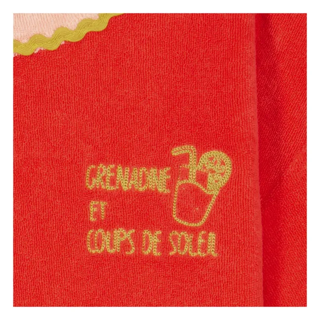 T-shirt Livia Eponge | Rouge