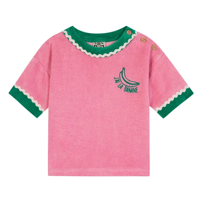 T-shirt Livia Eponge Bébé | Rose bonbon