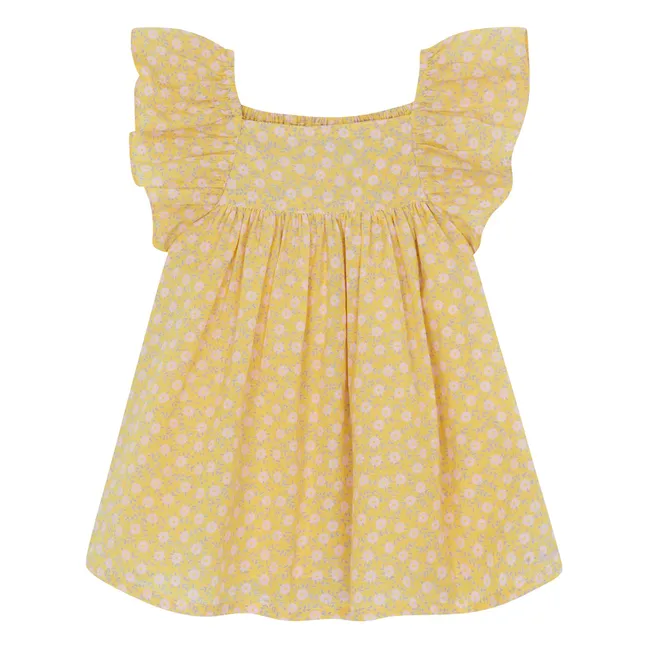 Robe Rêve Fleurie | Jaune