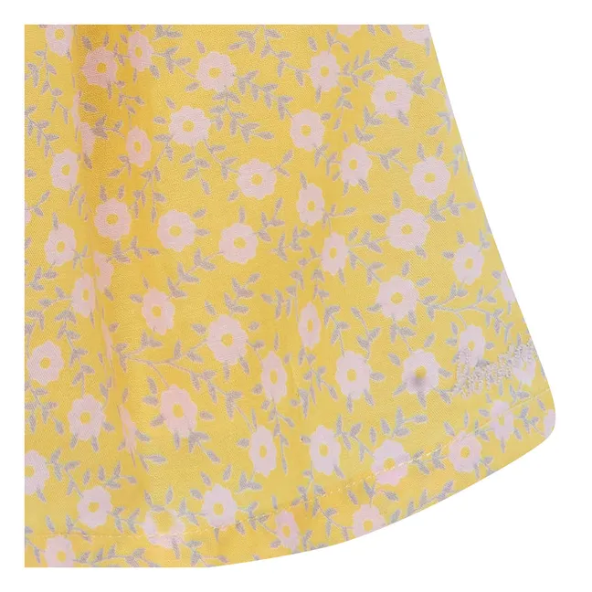 Robe Rêve Fleurie | Jaune