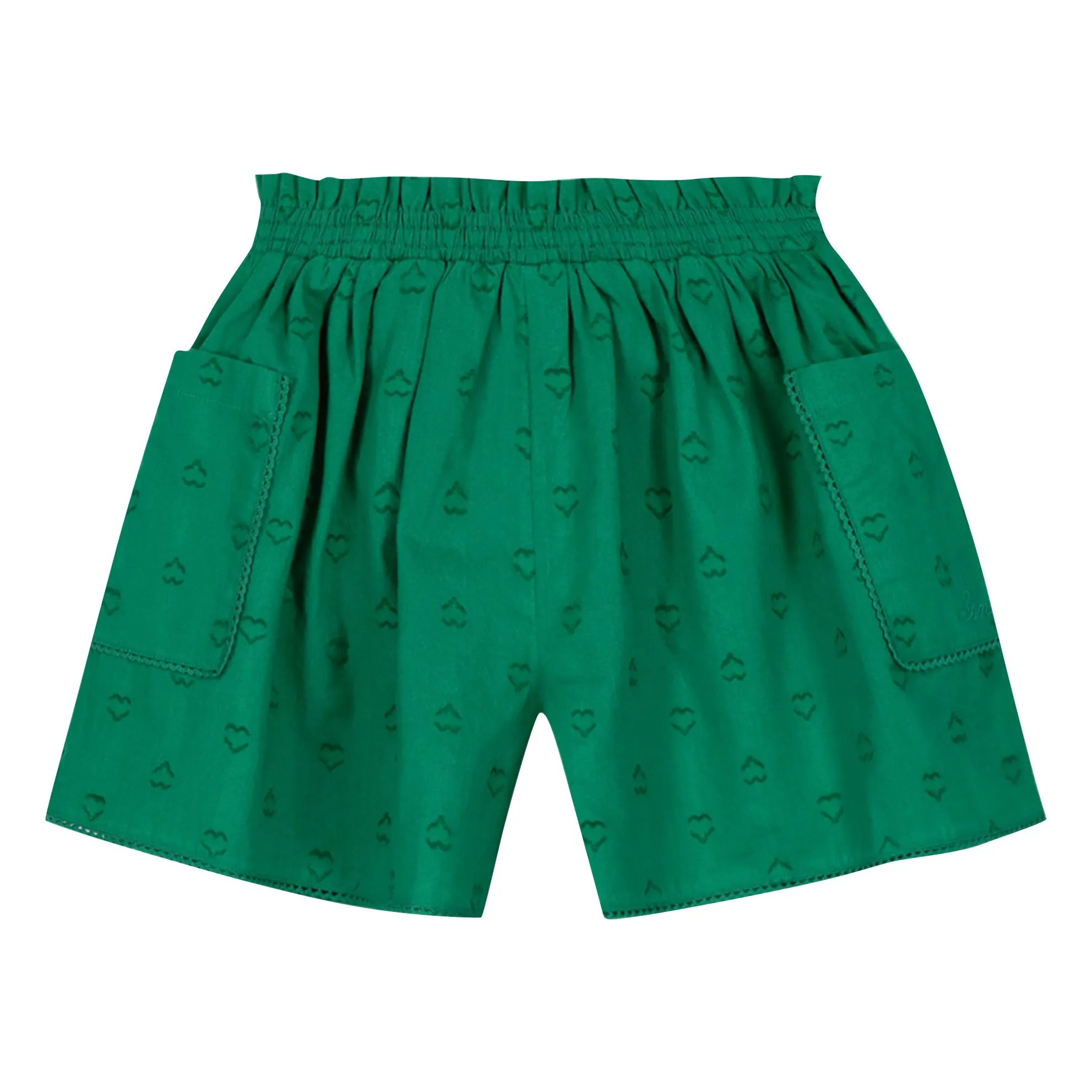 Bonton Emerald Green Novis Mini Hearts Short