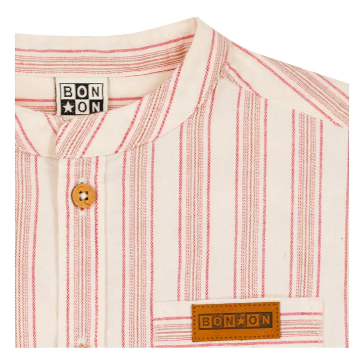 Camisa Never Striped | Crema- Imagen del producto n°3