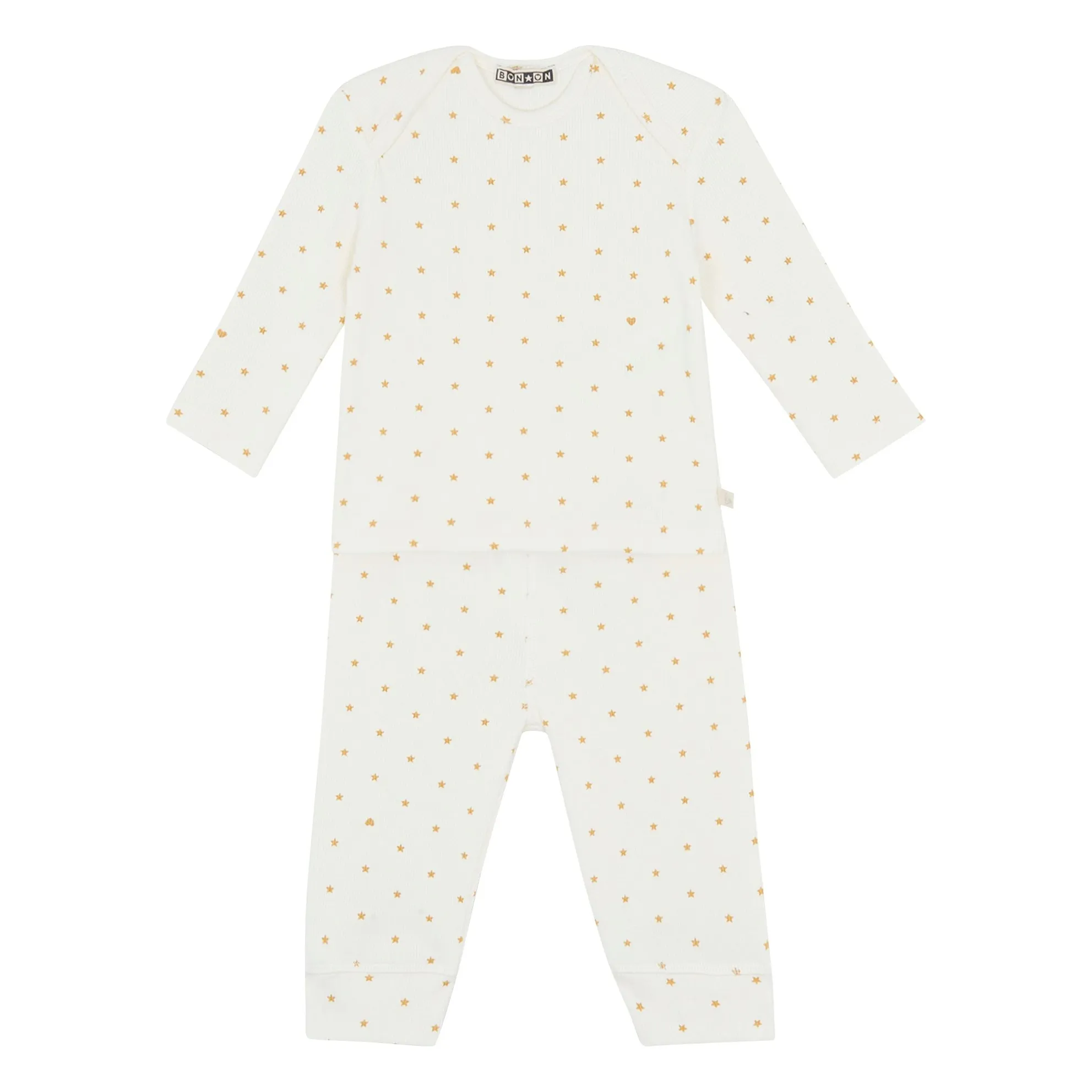 Bonton Ecru Patino Star Pyjamas