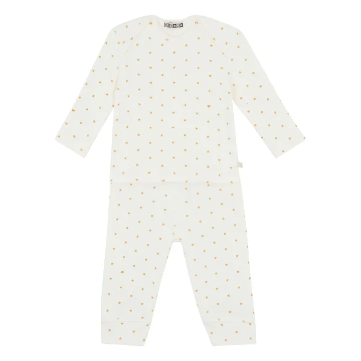 Pyjama Patino Star | Ecru- Image produit n°0
