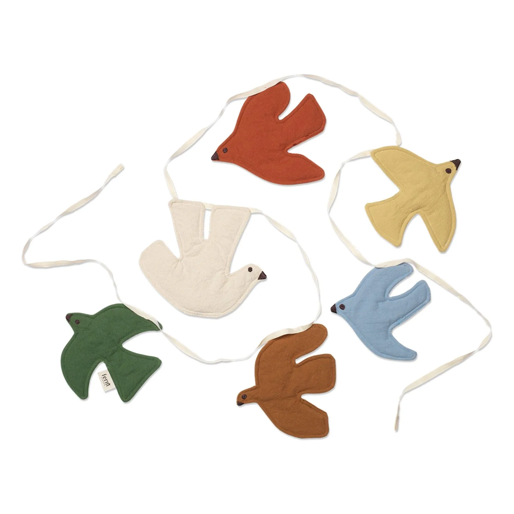 Ferm Living Kids Multicoloured Swif Bird Decorative Garland