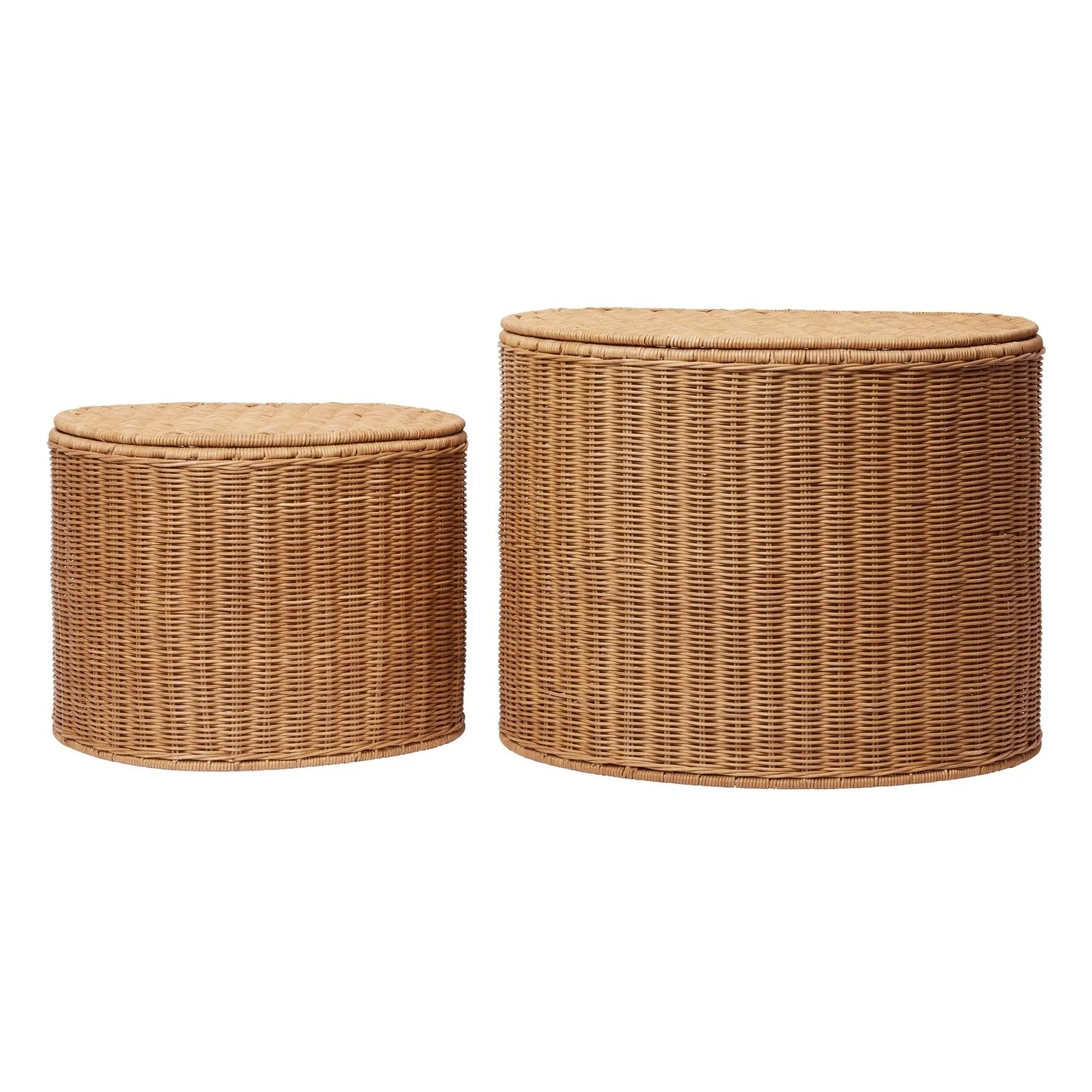 Ferm Living Kids Natural Willora Storage Baskets - Set Of 2