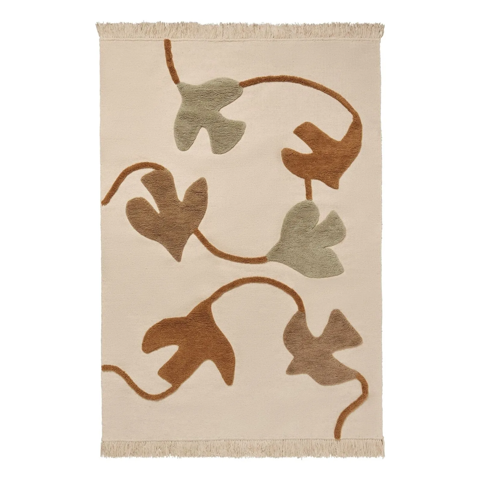 Ferm Living Kids Beige Swif Bird Carpet
