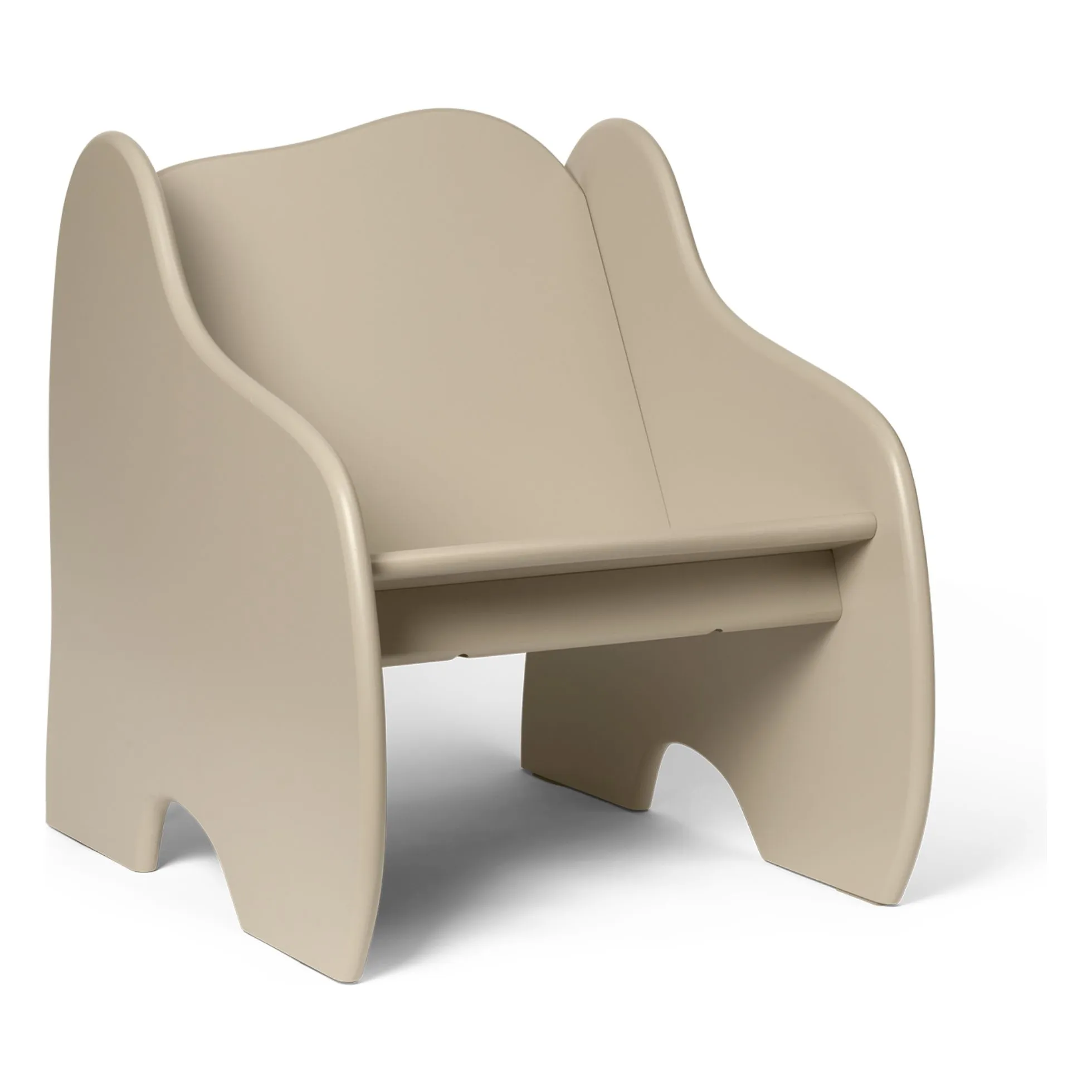 Ferm Living Kids Grey Slope Armchair