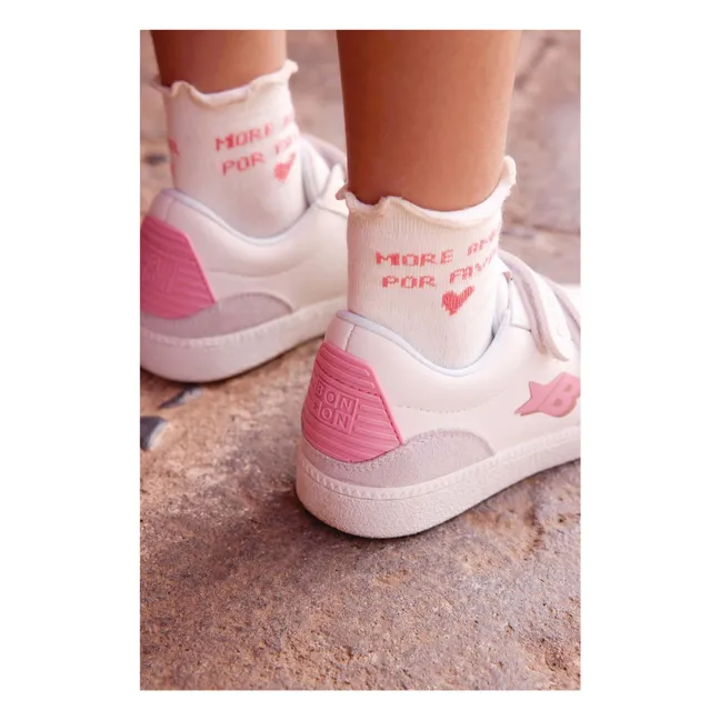 Baskets Scratchs Kix Easy | Rose