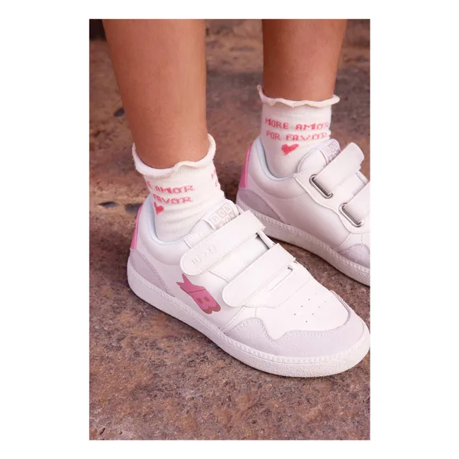 Baskets Scratchs Kix Easy | Rose