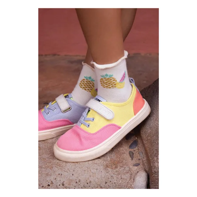 Zapatillas con cordones Board Easy | Rosa Bombón