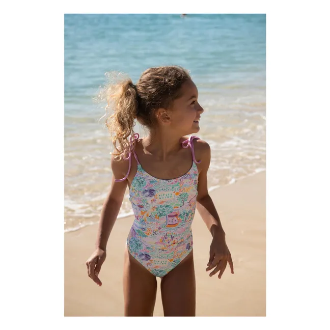 Bañador 1 pieza Bloom Parc Fibras recicladas | Rosa Pálido