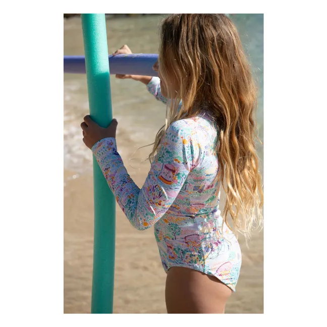 Bloom Parc Recycled Fibers UV Protection Swimsuit | Pale Pink