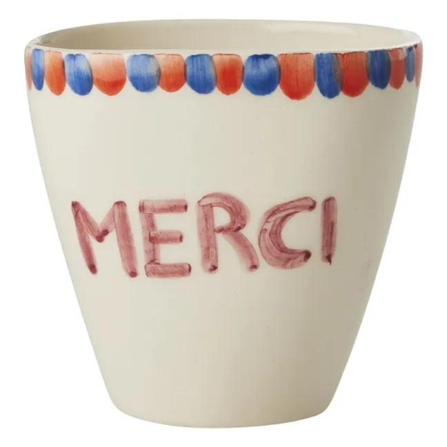 Taza de cerámica Merci | Crudo