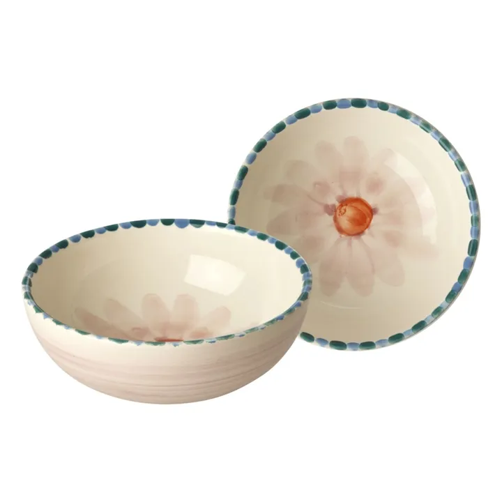 Bol en céramique Fleur | Rose pâle- Image produit n°0