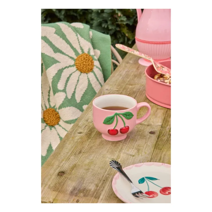 Mug en céramique Cerise | Rose- Image produit n°1