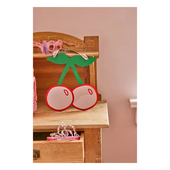 Espejo cerezo | Rojo