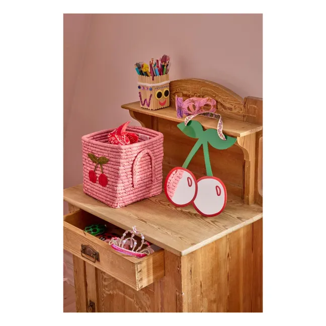 Espejo cerezo | Rojo