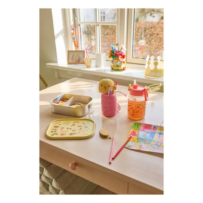 Lunch-box Licorne | Jaune pâle