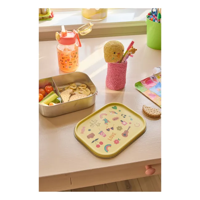 Lunch-box Unicorn | Pale yellow