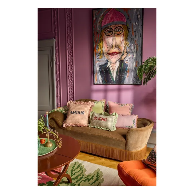 Be Kind cushion | Green