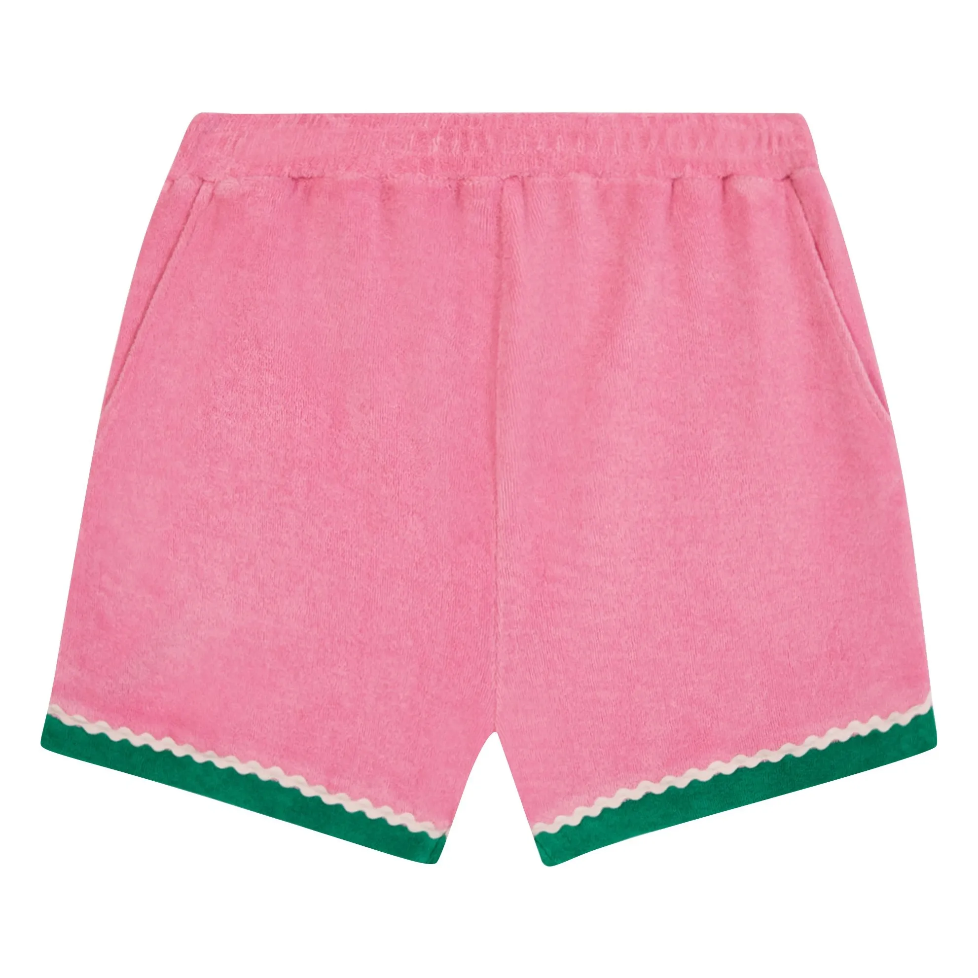 Bonton Candy Pink Livi Baby Towelling Shorts