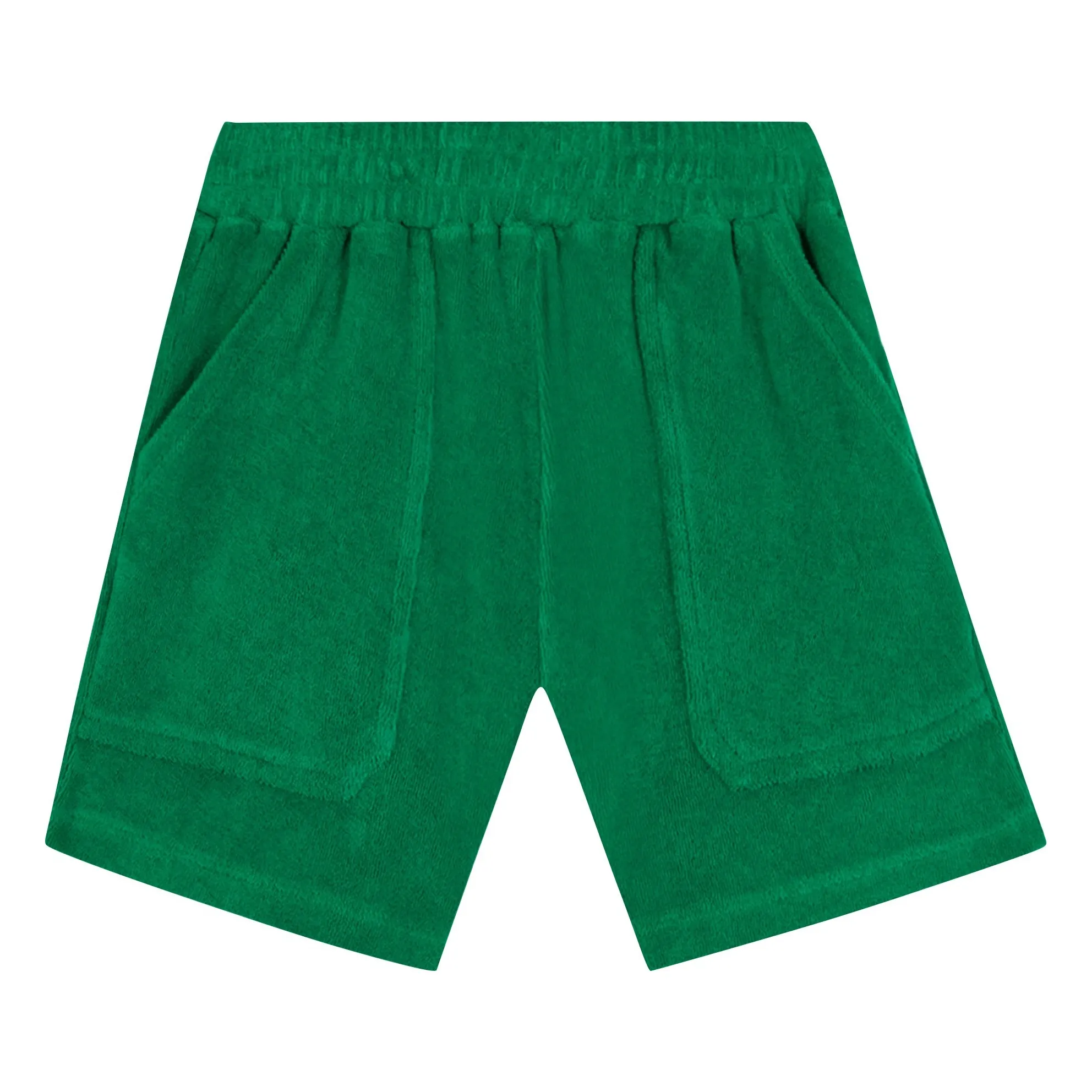 Bonton Emerald Green Nono Towelling Shorts