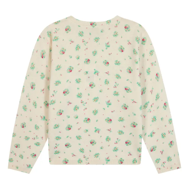 Chaqueta Lilou Coco Bouquets | Crema