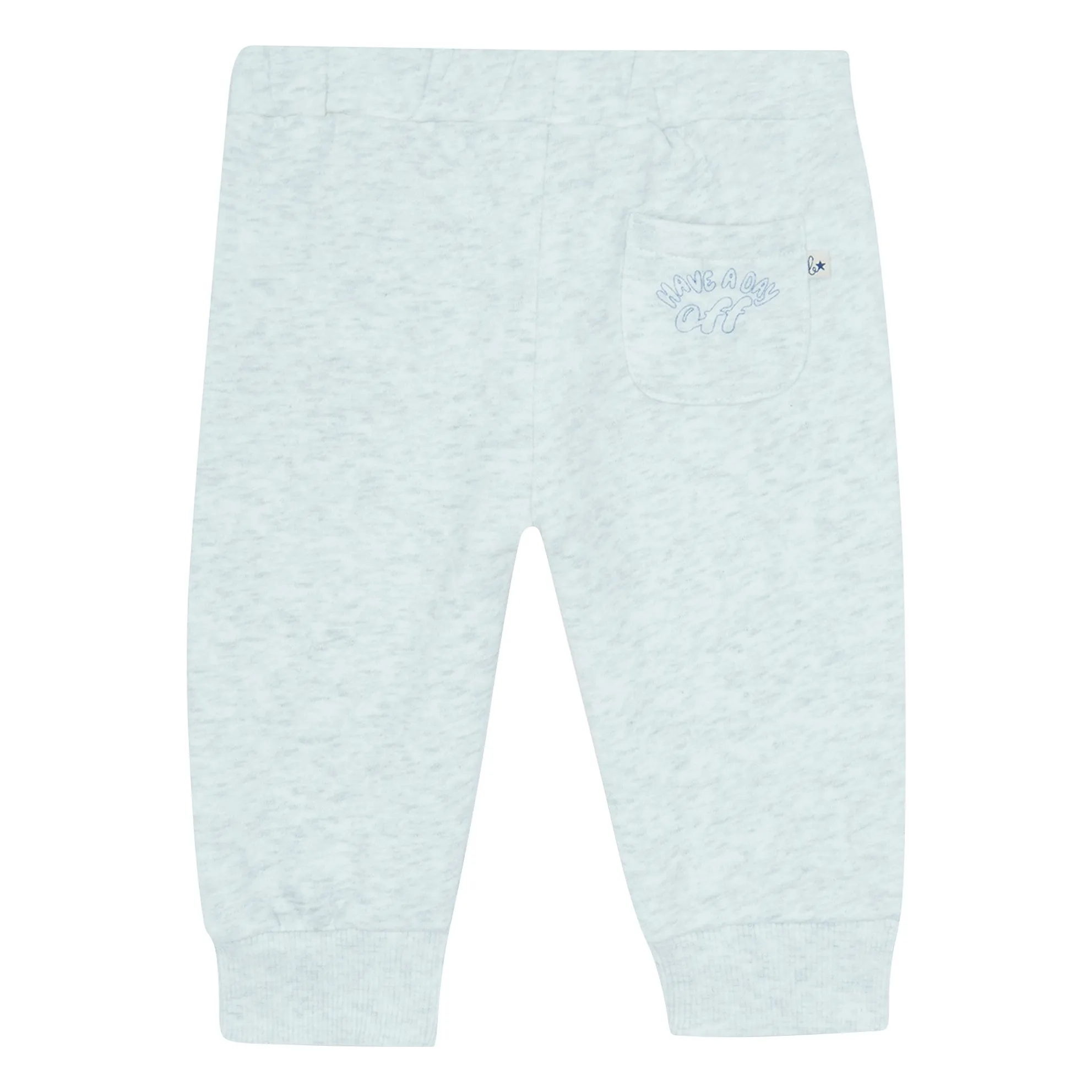 Jogger Chiné Dayoff Molleton | Gris- Image produit n°1