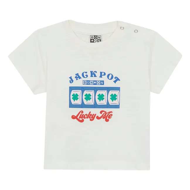 T-shirt Lodestie Luck | Ecru