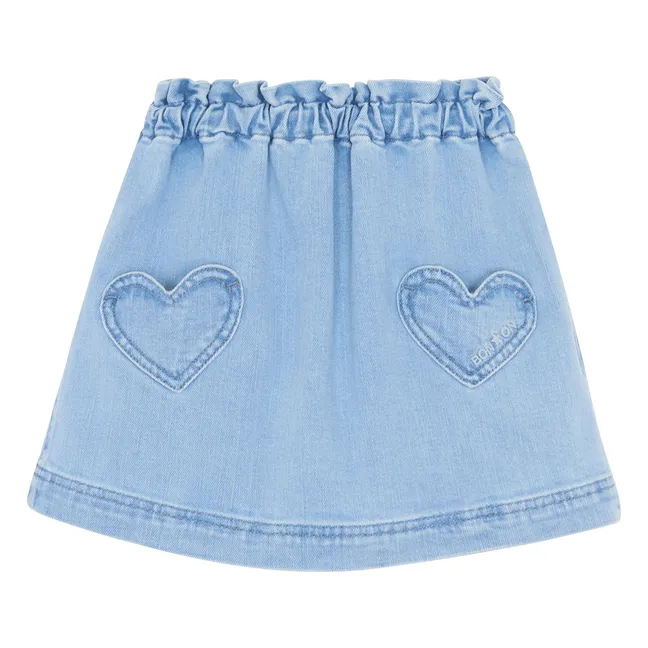 Douchka Denim Skirt | Light Blue