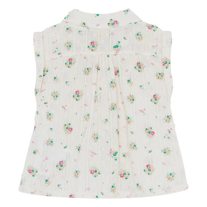 Camisa cuello Claudine Ramos Lorelei | Crudo- Imagen del producto n°4