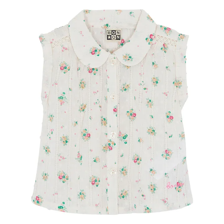 Camisa cuello Claudine Ramos Lorelei | Crudo- Imagen del producto n°2