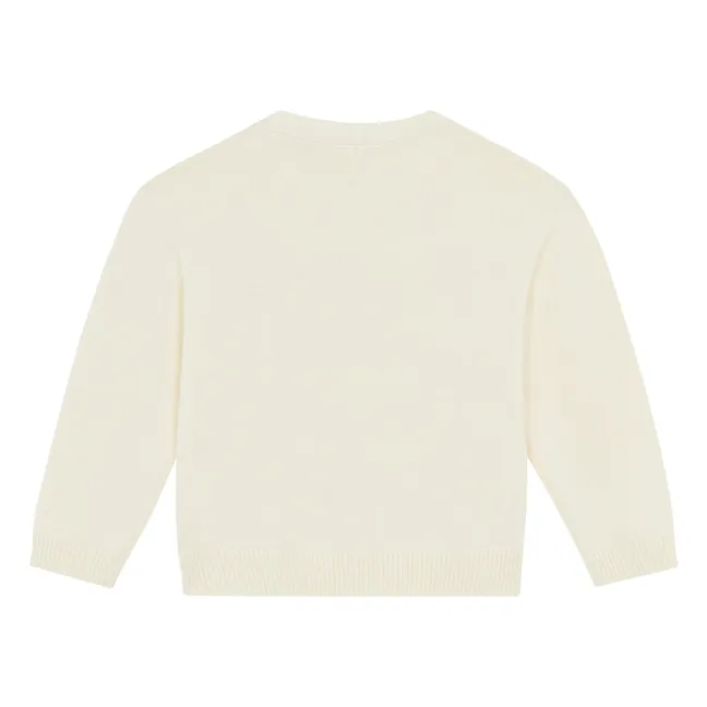 Pull Misty Flow Cœur | Ecru