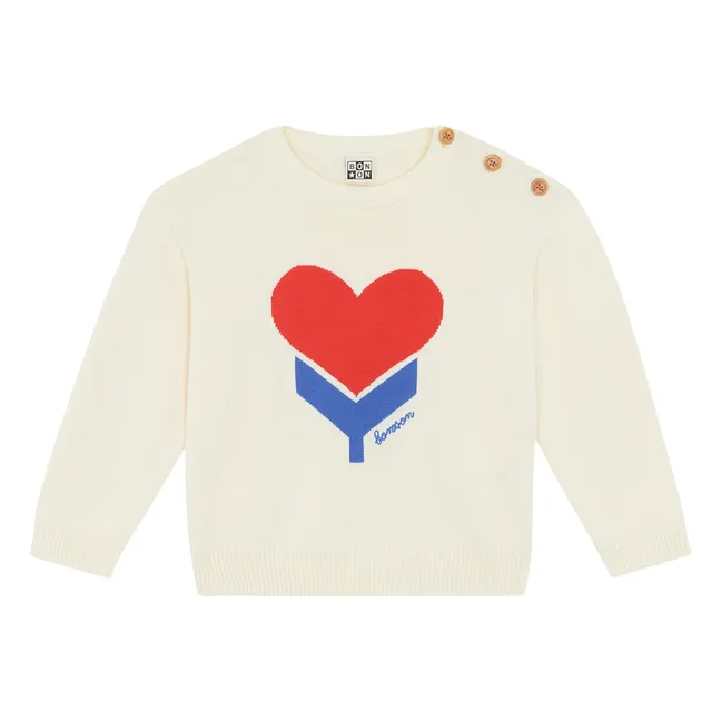 Jersey Misty Flow Heart | Crudo