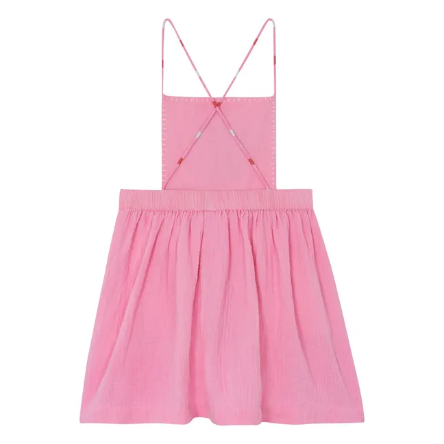 Vestido bordado Noelia | Crudo