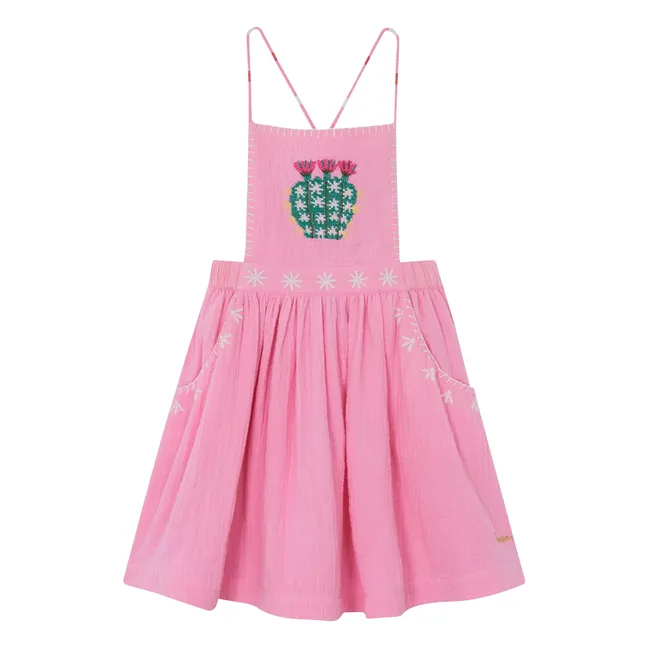 Robe Brodée Noelia | Ecru