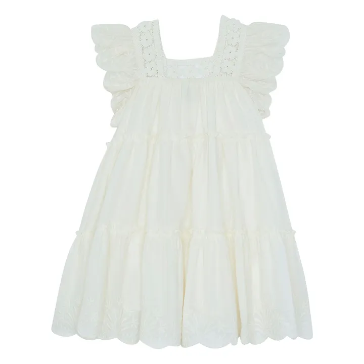 Robe Crochet Nereide | Ecru- Image produit n°2